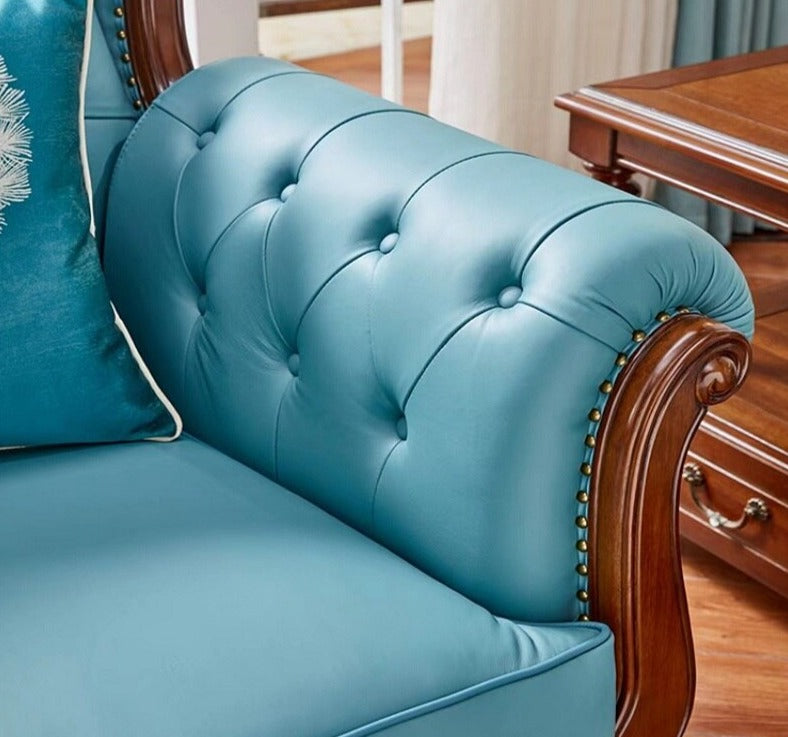 Sofa Set Luxury Classic Chesterfield