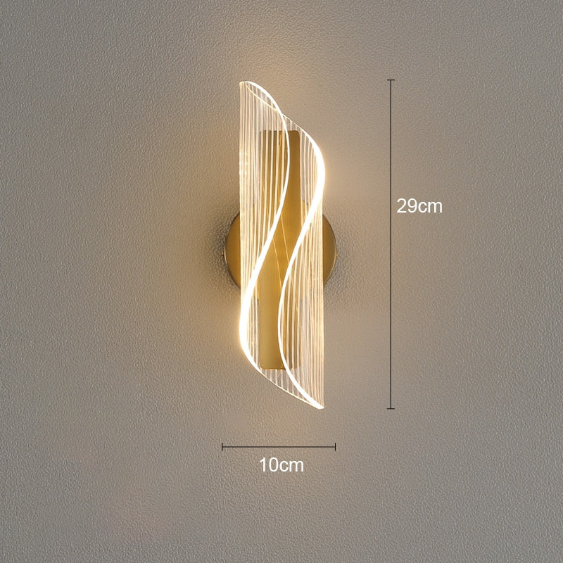 Wall Lamps Nordic LED Indoor Bedside Modern Wall Lights