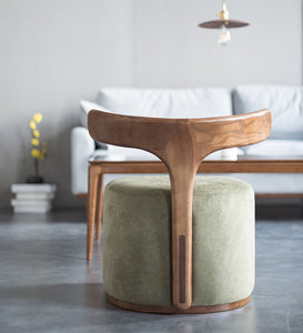 Club Chair Nordic Modern Designer Creative Solid Wood Backrest Leisure Club Chairs