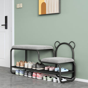 Shoe Cabinets Nordic Light Shoe Stool Furniture Bench Storage Shoe Rack Schuhschränke