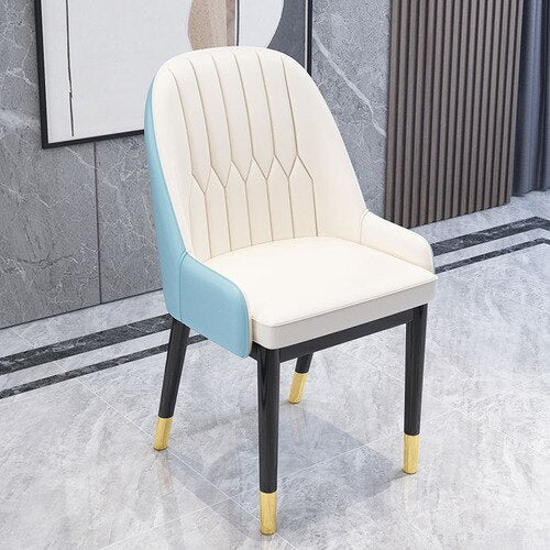 Round Chair Simple and Light Nordic Dining Chair Home Armchair Stool Desk Furniture