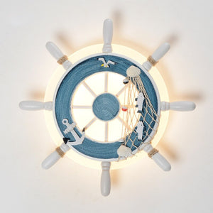 Wall Lamps Background Minimalist Sconce Helmsman Bedside Children's Room Lighting Wall Lights