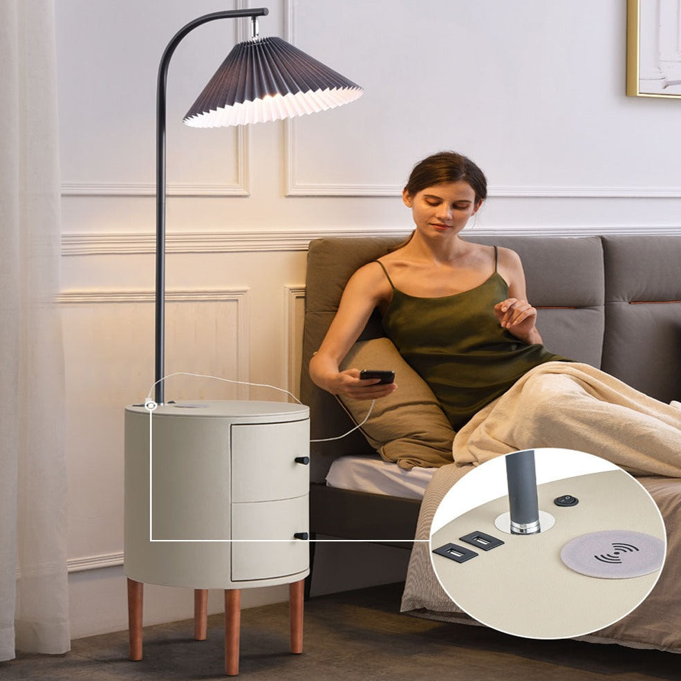 Bedside Cabinet Light Luxury Nightstands Smart Bedroom Bedside Nachttisch