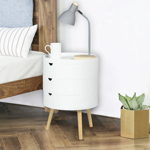 Bedside Cabinet Scandinavian Design Nightstand Bedroom Bedside Nachttisch