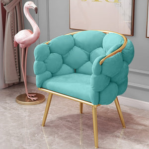 Wing Chair Light Superior Fluffy Velvet Furniture Nordic Leisure Wing Chairs