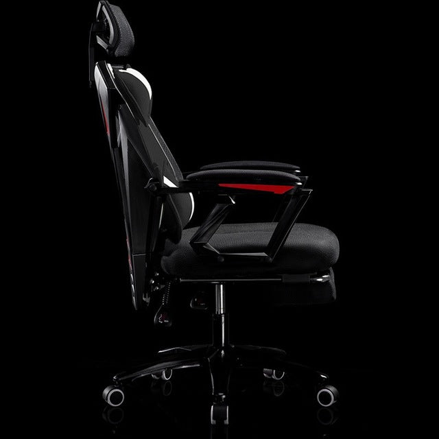 Gaming Chairs UVR Computer Mesh Seat Lunch Break Reclining Swivel Gaming Racing Chairs